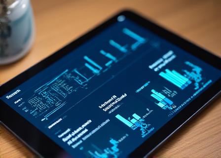 AI Dashboard showing retail analytics and predictive sales charts